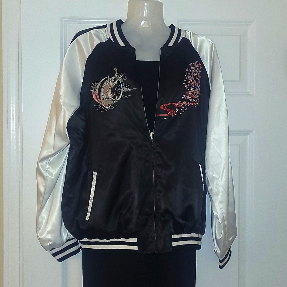 Reversable Bomber Jacket  by Vkozen